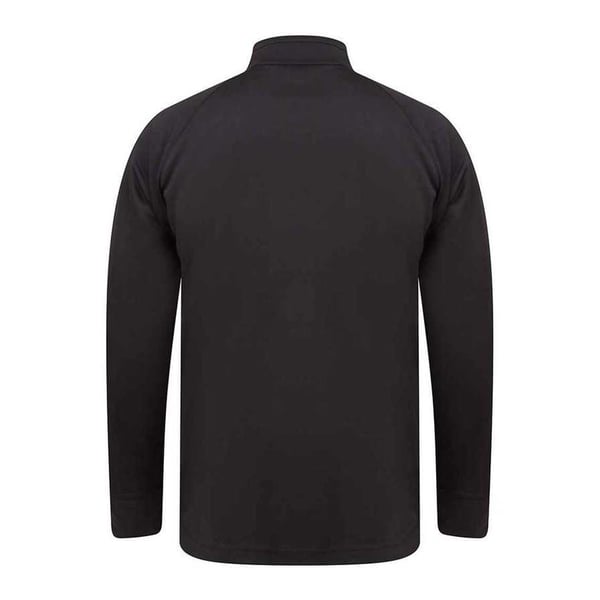 Finden & Hales Mens Contrast Panel Knitted Tracksuit Top