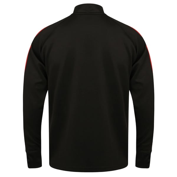 Finden & Hales Mens Contrast Panel Knitted Tracksuit Top