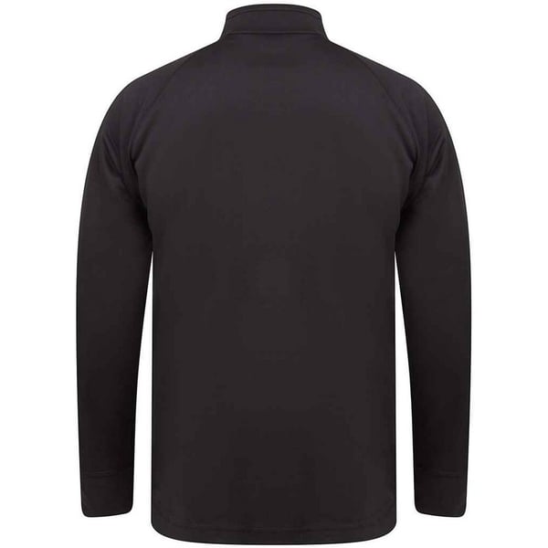 Finden & Hales Mens Contrast Panel Knitted Tracksuit Top