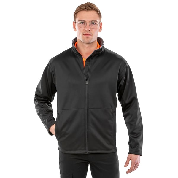 Result Core Miesten yksivärinen Soft Shell -takki
