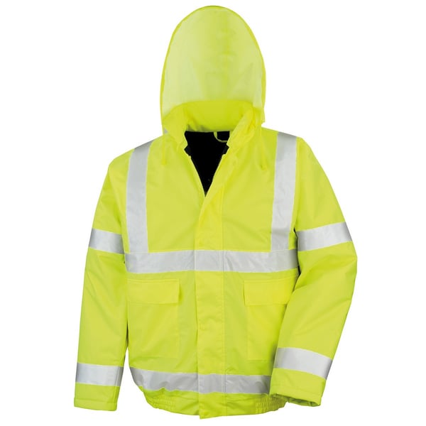 Result Core Mens Core Hi-Vis Blouson Jacket Result Core Mens Core Hi-Vis Blouson Jacket