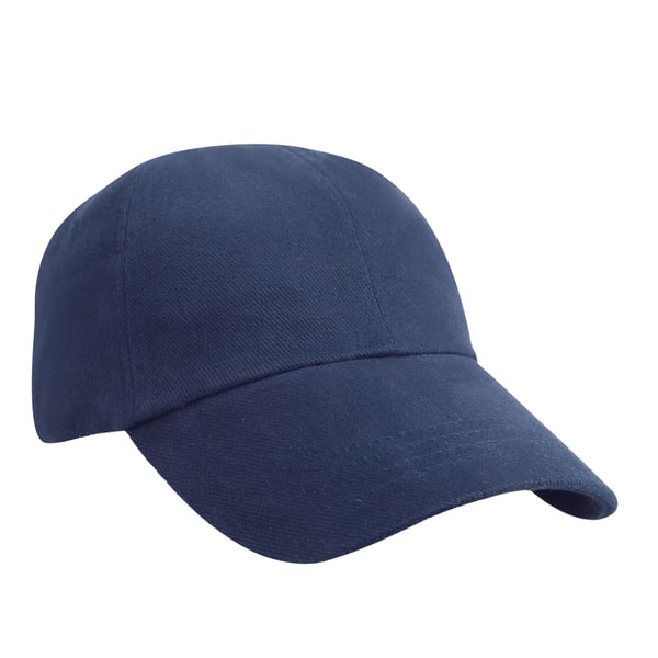 Result Headwear Unisex Aikuisten Raskas Harjattu Puuvilla Matala Profiili Lippalakki