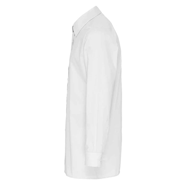 Premier Mens Colours Poplin Fitted Long-Sleeved Shirt