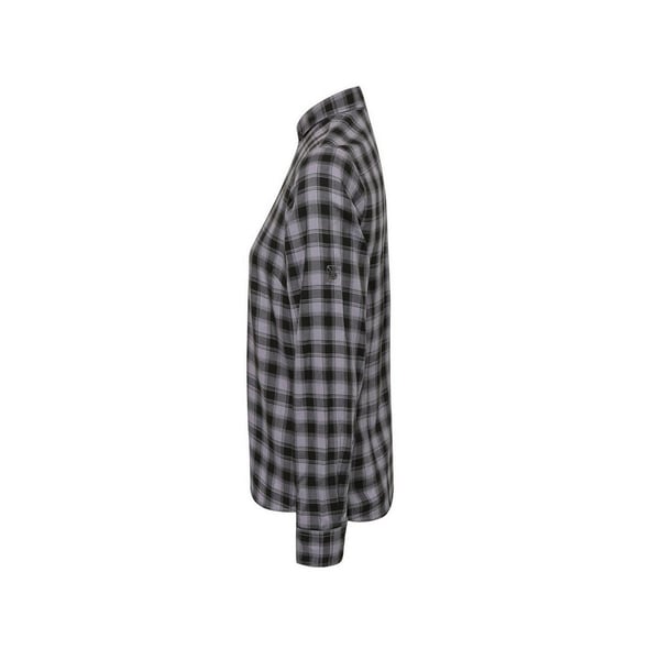 Premier Womens/Ladies Mulligan Checked Long-Sleeved Shirt