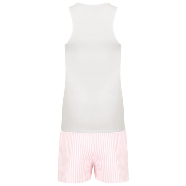 Towel City Womens/Ladies Stripe Short Pyjama Set