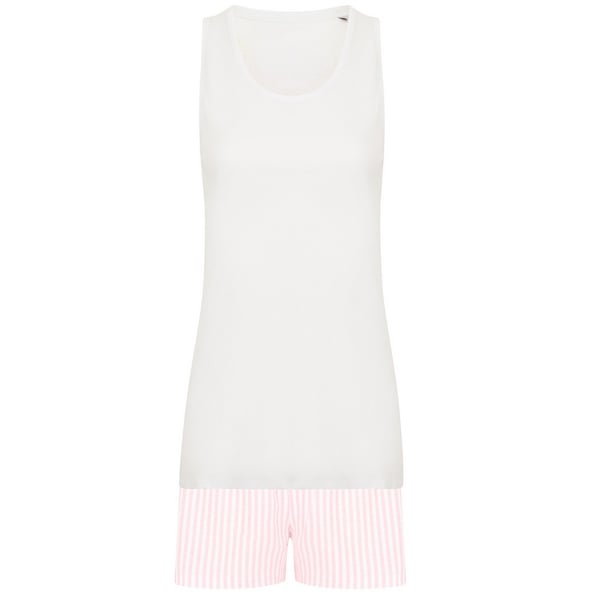 Towel City Womens/Ladies Stripe Short Pyjama Set