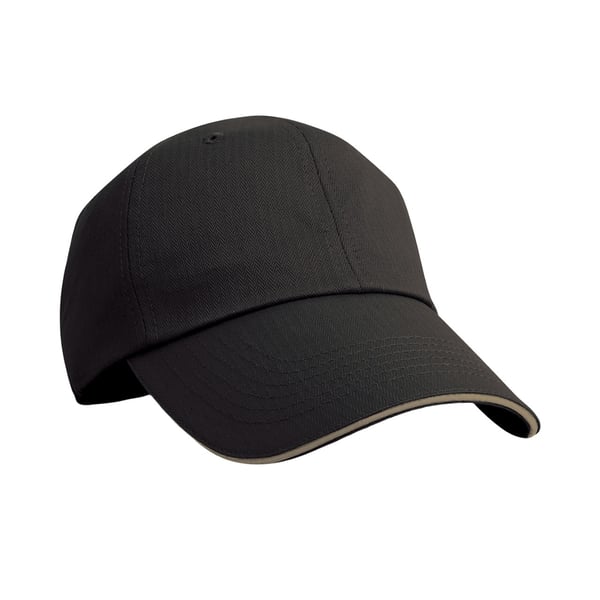 Result Headwear Herringbone Sandwich Peak Baseball Cap Result Headwear Herringbone Sandwich Peak Baseball Cap