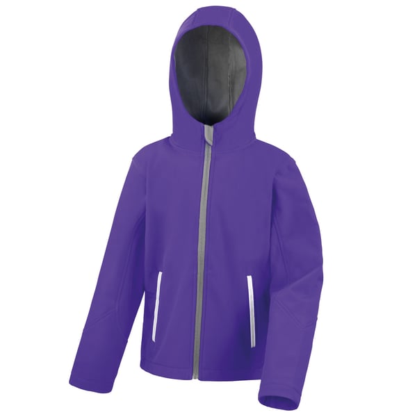 Result Core Lasten TX Performance Hupullinen Softshell-takki
