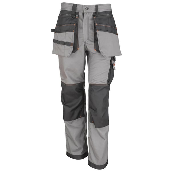 WORK-GUARD by Result Unisex Adult X-Over Holster Pocket Work Trousers