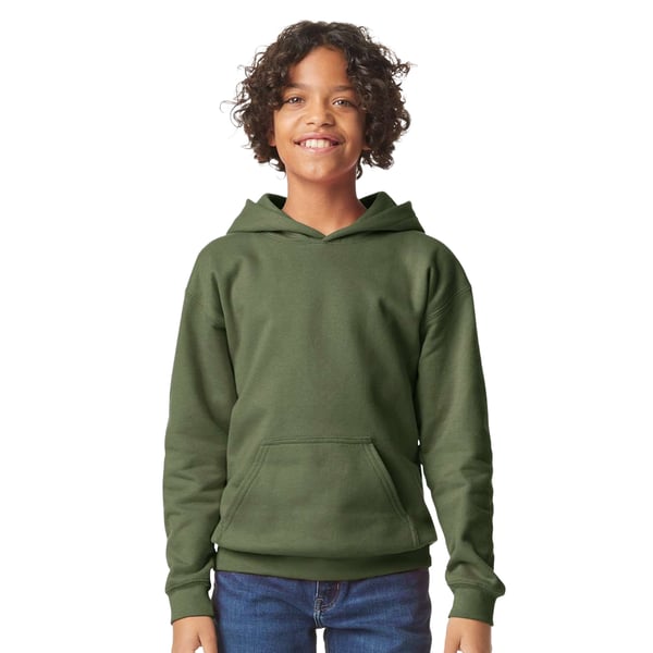 Gildan Childrens/Kids Fleece Midweight Hoodie