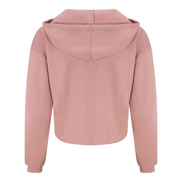 Awdis Womens/Ladies Girlie Cropped Hoodie