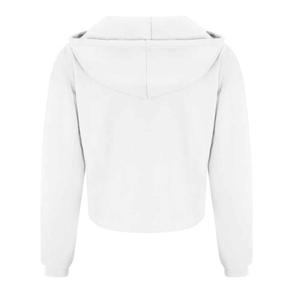 Awdis Womens/Ladies Girlie Cropped Hoodie