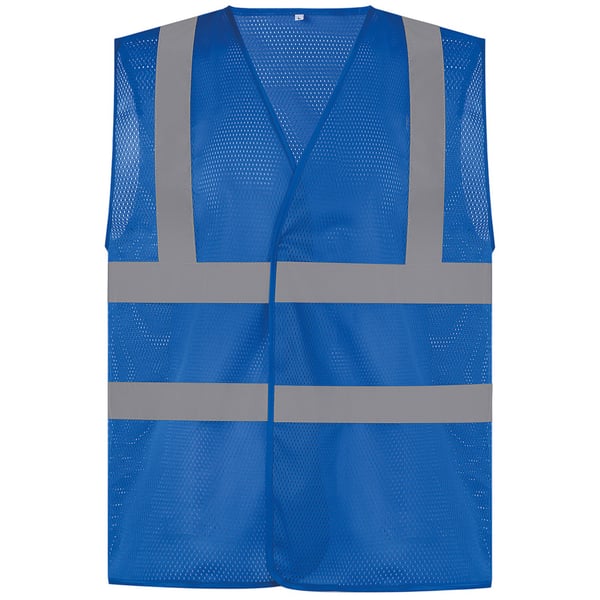 Yoko Unisex-voksen mesh-hi-vis vest til voksne