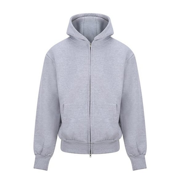 Awdis Mens Signature Heather Heavyweight Full Zip Hoodie