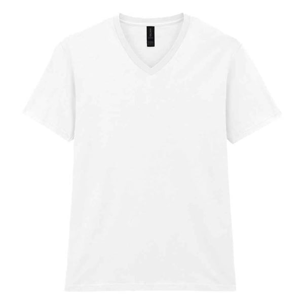Gildan Miesten Softstyle V-kaula-aukko T-paita
