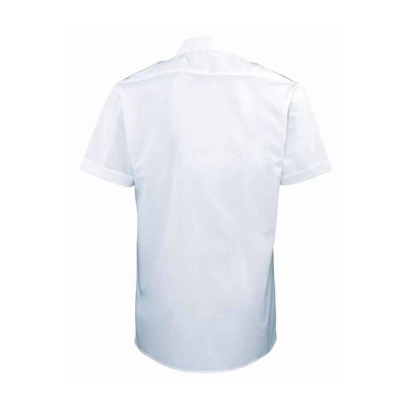 Premier Mens Short-Sleeved Pilot Shirt