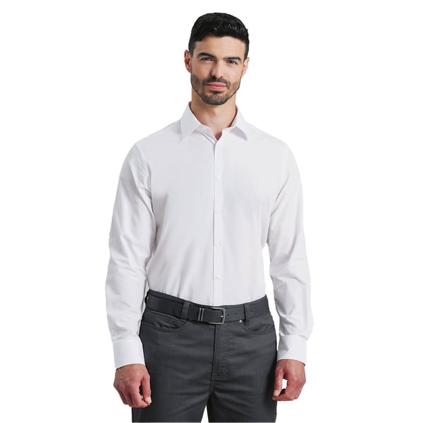 Premier Mens Poplin Long-Sleeved Formal Shirt