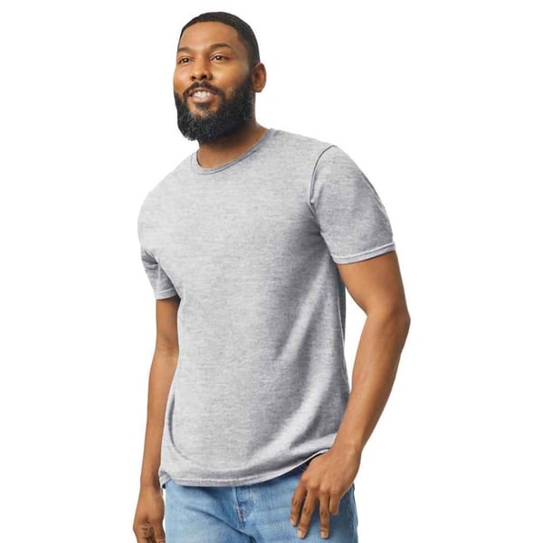 Gildan Unisex Adult Soft Style Ringspun Cotton T-Shirt