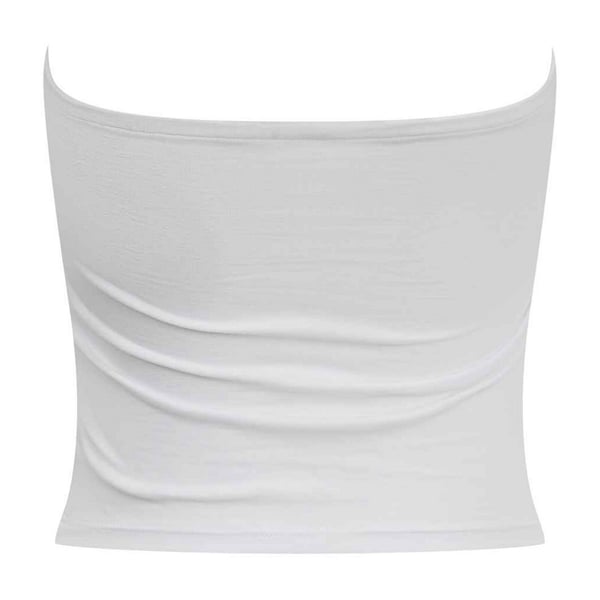 SF Womens/Ladies Bandeau Crop Top