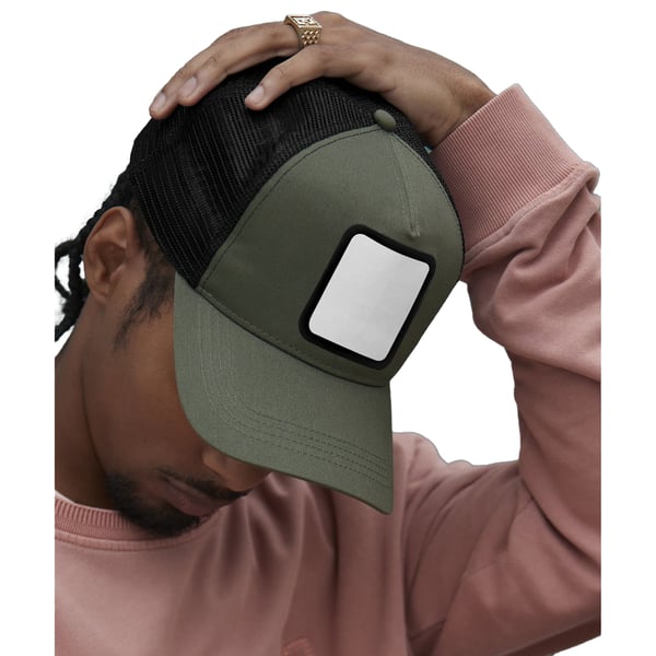 Beechfield Unisex Adult Appliqué 5 Panel Trucker Cap