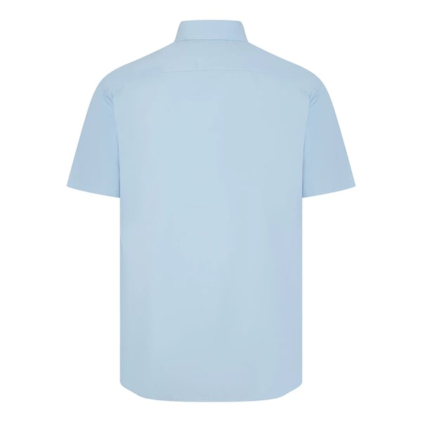 Henbury Mens Cotton Feel CoolPlus Short-Sleeved Shirt