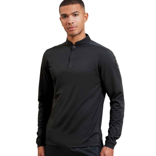Premier Mens Essential Coolchecker Long-Sleeved Chef Shirt