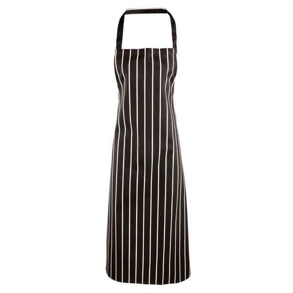 Premier Ladies/Womens Stripe Apron / Workwear (Butchers Style)