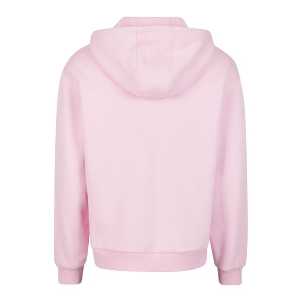 Build Your Brand Unisex Adult Fluffy Full Zip Hoodie
