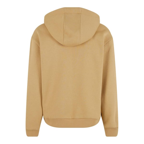 Build Your Brand Unisex Adult Fluffy Full Zip Hoodie