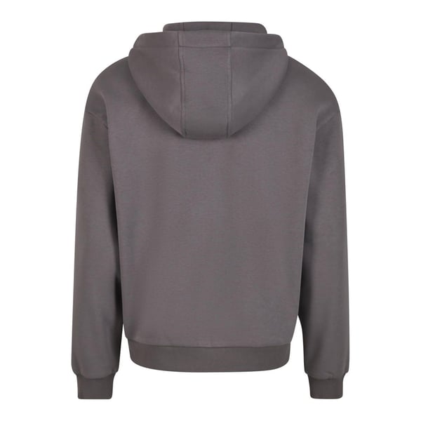 Build Your Brand Unisex Adult Fluffy Full Zip Hoodie