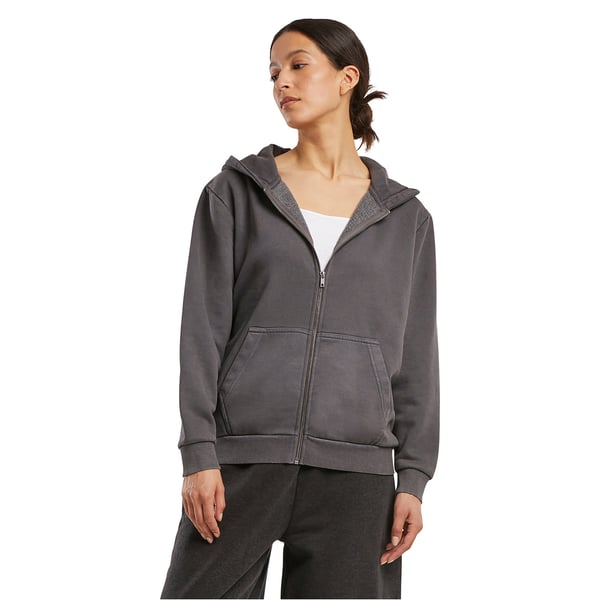 Build Your Brand Naisten/Naisten Vintage Heavy Full Zip -huppari