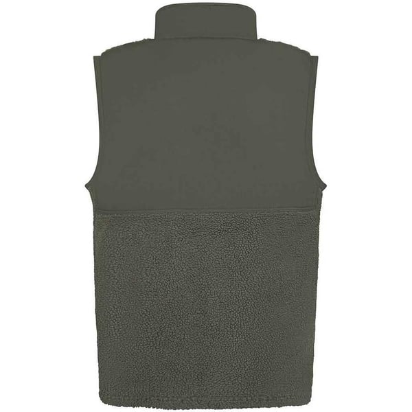 Front Row Unisex Adult Sherpa Recycled Gilet