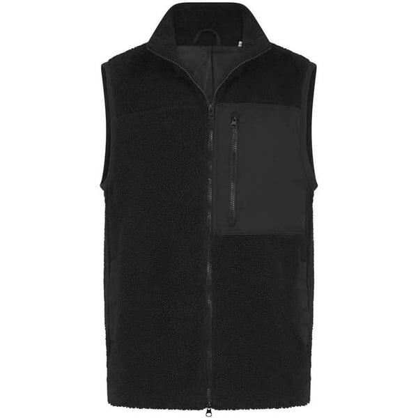 Front Row Unisex Adult Sherpa Recycled Gilet