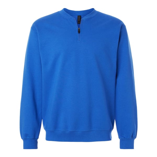 Gildan Unisex Adult Softstyle Midweight Quarter Zip Sweatshirt