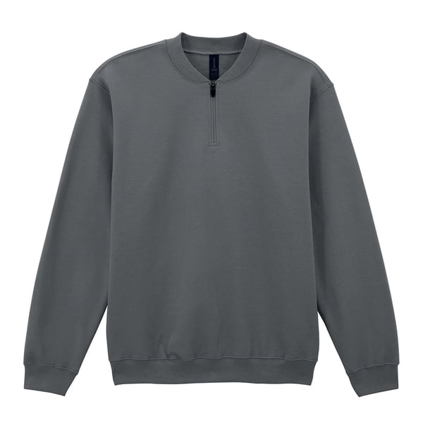 Gildan Unisex Adult Softstyle Midweight Quarter Zip Sweatshirt
