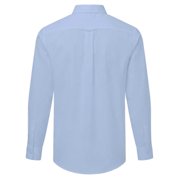 Premier Mens Supreme Oxford Long-Sleeved Formal Shirt