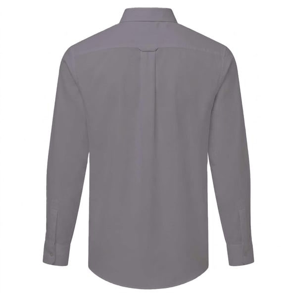 Premier Mens Supreme Oxford Long-Sleeved Formal Shirt