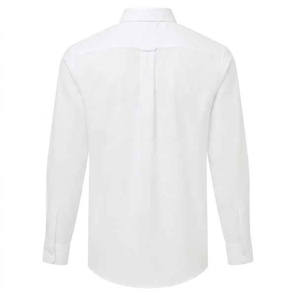 Premier Mens Supreme Oxford Long-Sleeved Formal Shirt