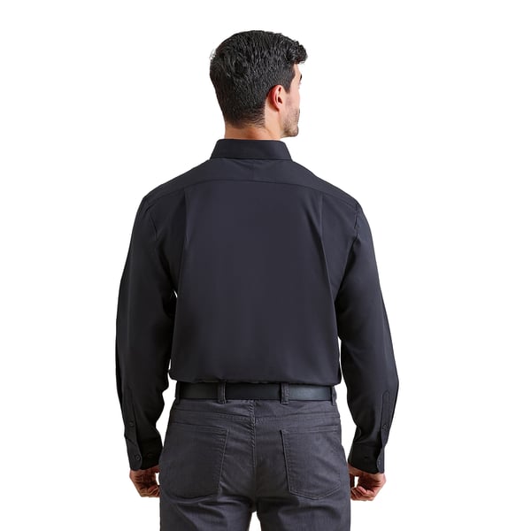 Premier Mens Supreme Oxford Long-Sleeved Formal Shirt