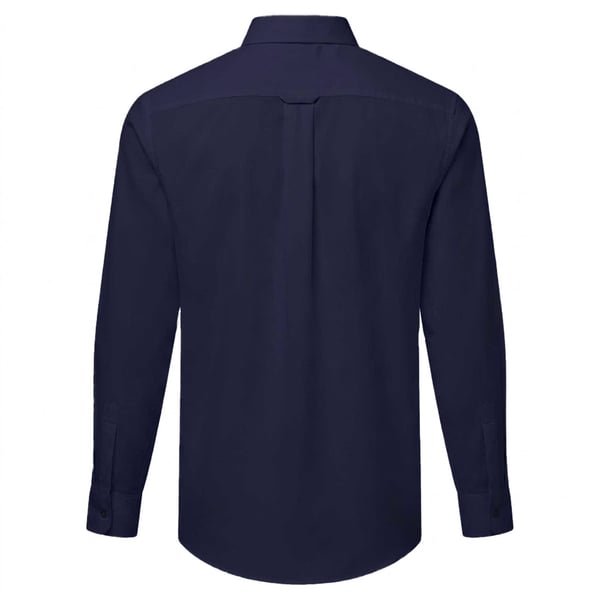 Premier Mens Supreme Oxford Long-Sleeved Formal Shirt
