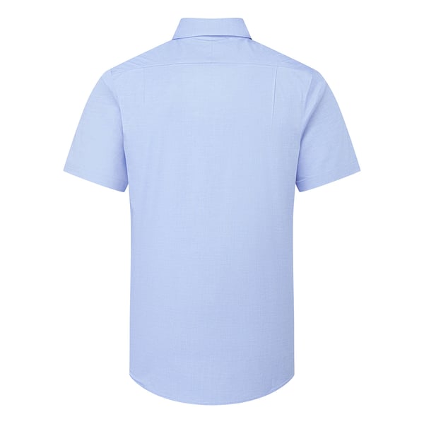 Premier Mens Supreme Oxford Short-Sleeved Formal Shirt