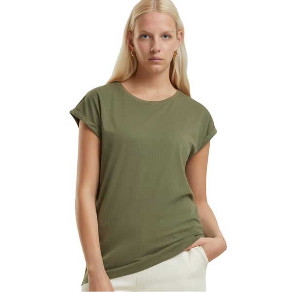 New Morning Studios Womens/Ladies Extended Shoulder Regular T-Shirt