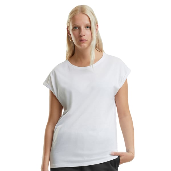 New Morning Studios Womens/Ladies Extended Shoulder Regular T-Shirt