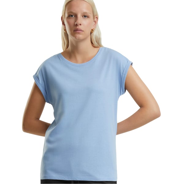New Morning Studios Womens/Ladies Extended Shoulder Regular T-Shirt