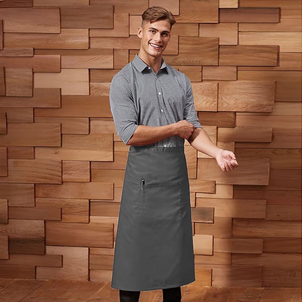 Premier Unisex Colours Bar Apron / Workwear (Long Continental Style)