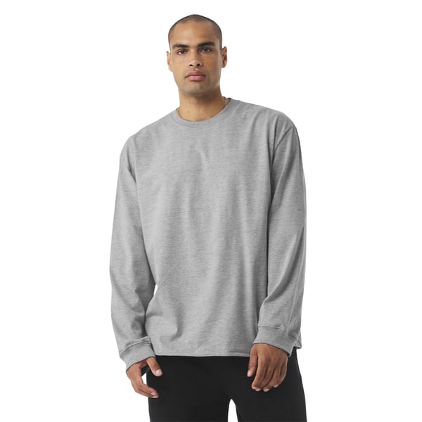 Bella + Canvas Unisex aikuisten raskas, laatikkomainen pitkähihainen T-paita Bella + Canvas Unisex aikuisten raskas, laatikkomainen pitkähihainen T-paita