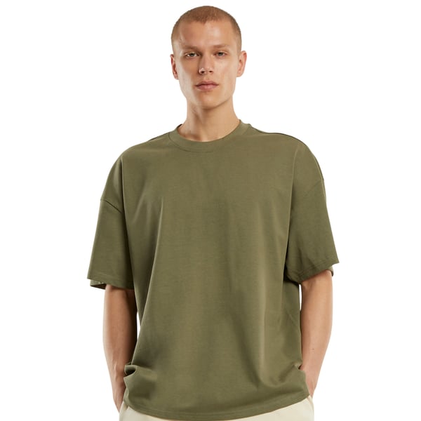 New Morning Studios Mens Jersey Cotton Oversized T-Shirt