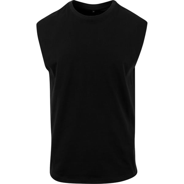 New Morning Studios Mens Plain Sleeveless T-Shirt