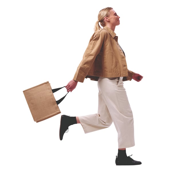 Nutshell Jute Shopper