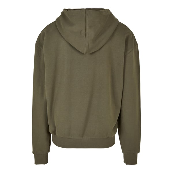 Build Your Brand Miesten Vintage Heavyweight Full Zip -huppari